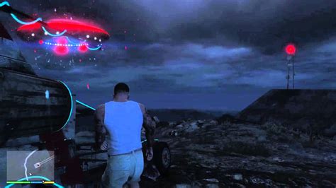 Grand Theft Auto V Mt Chiliad Ufo Easter Egg Ps Youtube