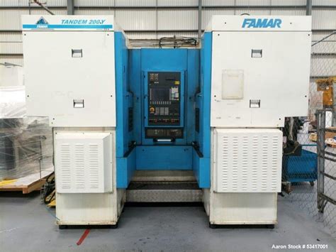 Used Famar Automatic Cnc Lathe Model Tandem