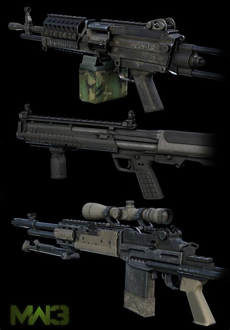 Light Machine Gun Mw3