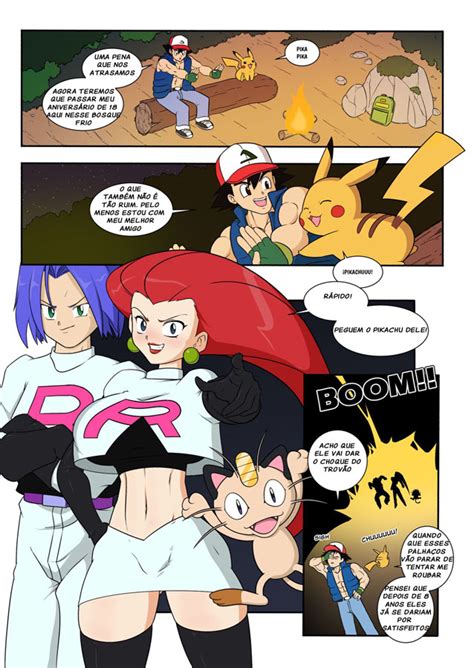 Pokemon O Presente Perfeito Quadrinhos Porno Hentai HQ E