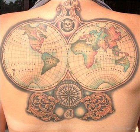 Map Tattoos Tattoo Designs Tattoo Pictures