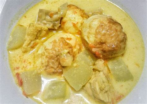 Resep Lodeh 3T Tahu Tempe Telur Oleh Ucik Dwi Ayu Cookpad