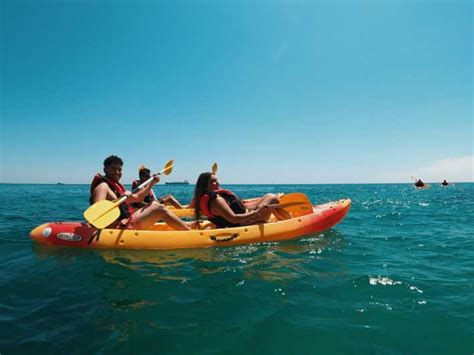 Arrábida Kayak Wild Beach Snorkeling with Pickup Option GetYourGuide