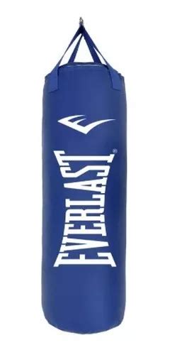 Costal De Boxeo Everlast Tradicional 70 Lbs Negro Color Azul Envío gratis