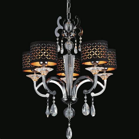 Brizzo Lighting Stores 30 Bello Nero Contemporary Crystal Round