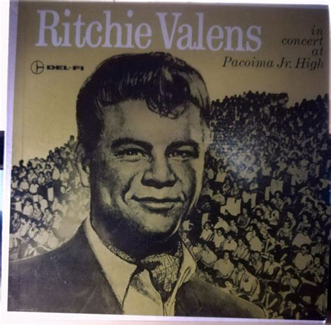 Ritchie Valens – In Concert At Pacoima Jr. High (1960, Vinyl) - Discogs