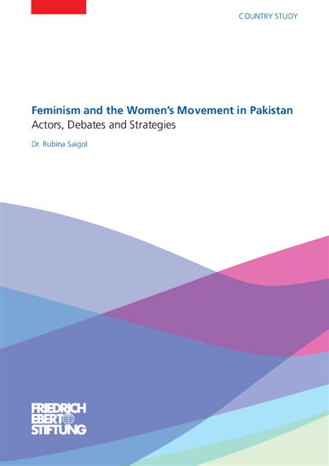 Pdf Feminism And The Womens Movement In Pakistan Actors Debates And