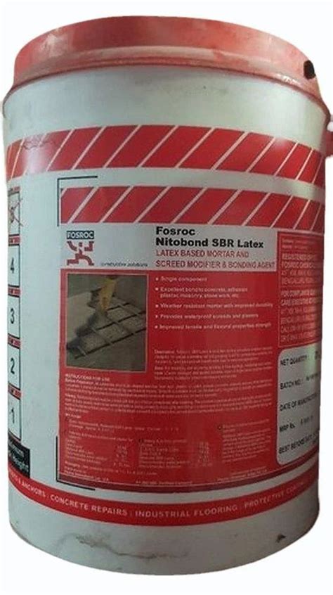 Fosroc Nitobond SBR Latex Bonding Agent 20 Liter Bucket At Rs 4950