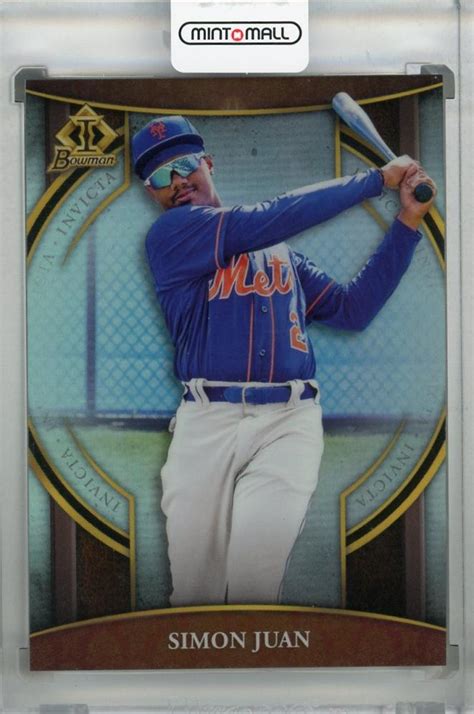 Mint Topps Bowman New York Mets Simon Juan