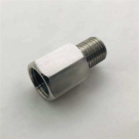 Pipe 14“ Npt Female To Metric M14 M14x15mm Male Fitting Adaptor