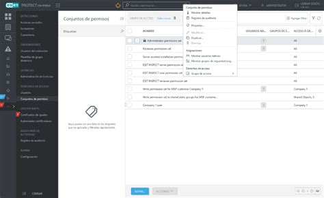 Administrar Conjuntos De Permisos ESET PROTECT On Prem 11 1 Ayuda