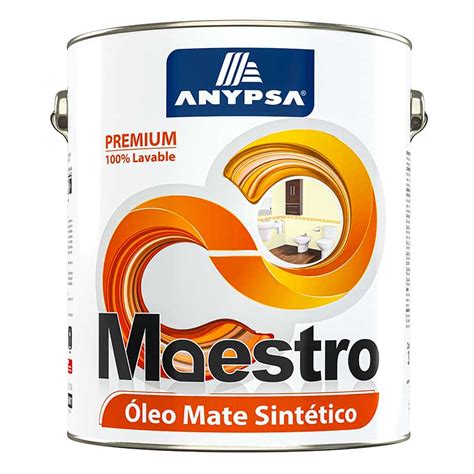 Óleo Sintético para interiores y exteriores Mate Maestro Pinturas