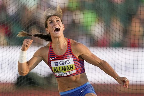 Valarie Allman Takes Bronze In Womens Discus At World Athletics