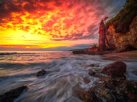 Victoria Beach Castle Laguna Beach California Sunset Ocean Flickr