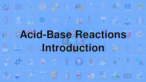 Acid Base Reactions Introduction YouTube