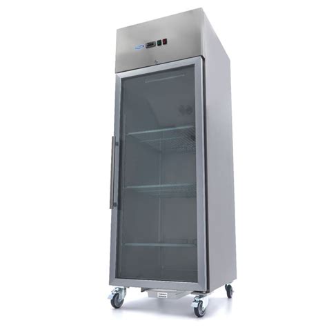 Fridge - 600L - 3 Adjustable Shelves (2/1GN) - Stainless Steel - with ...