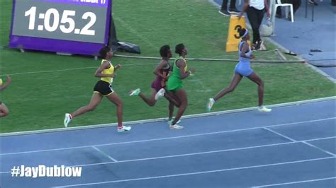 Kevongaye Fowler Girls 800m U17 Final Jamaica Carifta Trials 2023