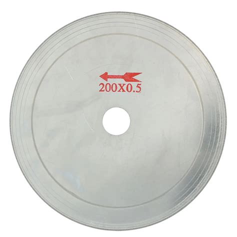 5Pcs 8 Inch 200 Mm Ultra Thin Diamond Lapidary Saw Blade Cutting Disc