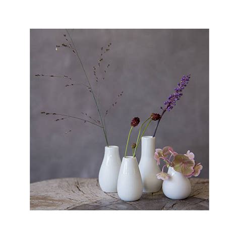 Set Mini Vases Soliflores Blancs R Der Pomme Piment