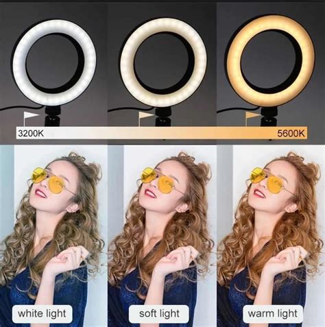 Ring Light 10 Polegadas 26cm Kit Completo Tripé e Dimmer Utimix