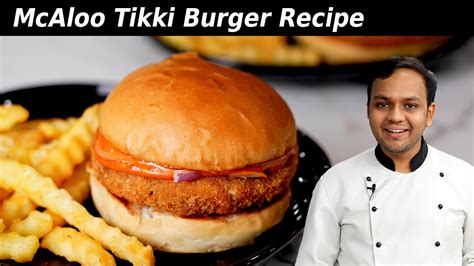 McAloo Tikki Burger Mcdonald S Style Recipe CookingShooking YouTube