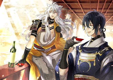 HD Wallpaper Anime Touken Ranbu Mikazuki Munechika Tsurumaru