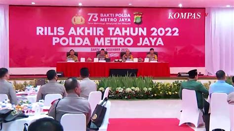 Polda Metro Jaya Catat Ribu Kasus Sepanjang Kejahatan Narkoba