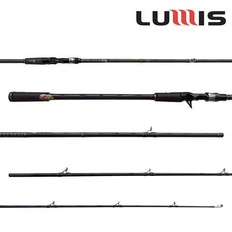 Vara Para Carretilha Lumis New Top Carbon Cast 9 0 2 70m 50 Lbs