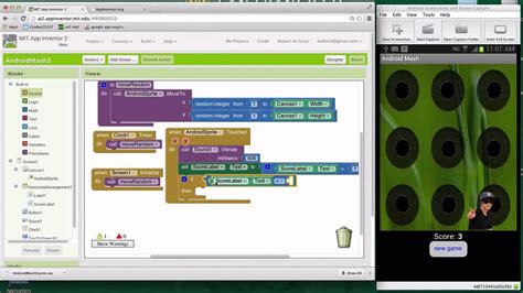 App Inventor 2 Tutorial Create An Android Mash Game With App Inventor