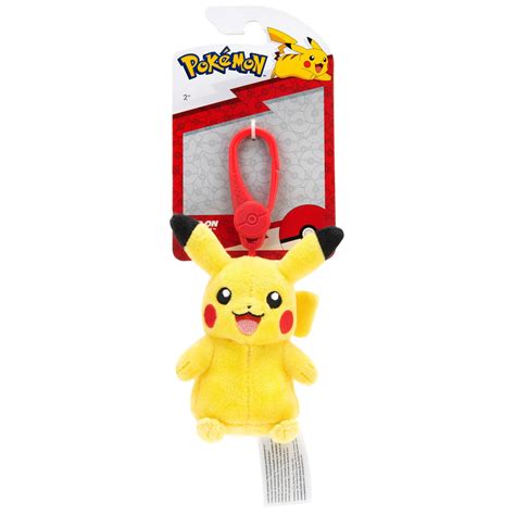 Jazwares Pokemon Clip On Pikachu In Plush Gamestop