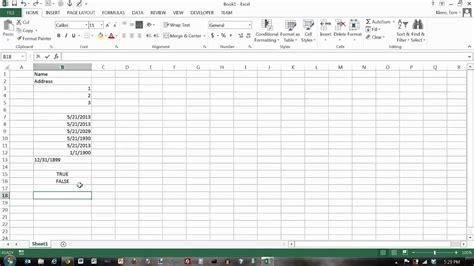 Excel 2013 Basics Entering And Editing Data Youtube