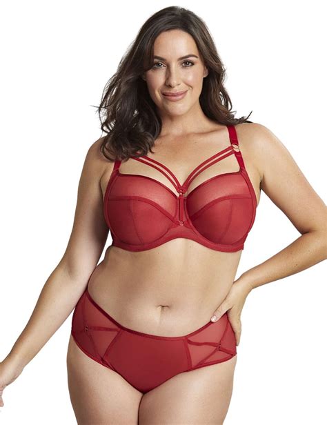 9695 Sculptresse By Panache Dionne Full Cup Bra 9695 Fiery Red