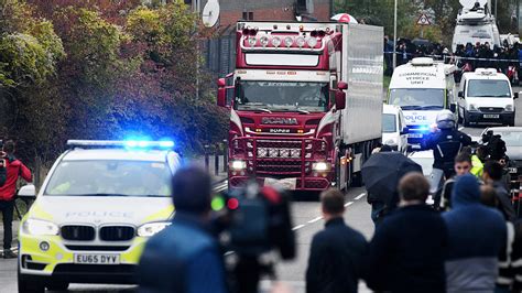 Essex Lorry Deaths Uk Police Identify 39 Vietnamese Victims Cgtn