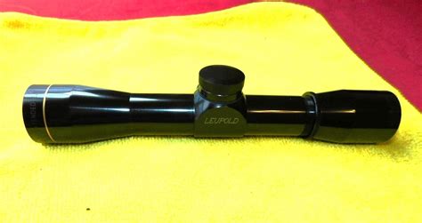 Leupold M8 4x Eer Duplex Gold Ring Pistol Scope Nice Leupold Warranty Nr Ebay