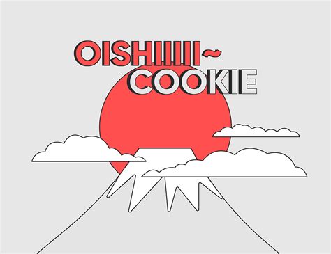 Oishi Cookies logo on Behance