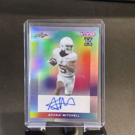 Adonai Mitchell Leaf Vivid Silver Auto Rc Colts Ebay