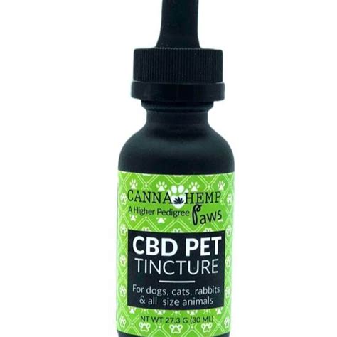 Canna Hemp Cbd Pet Tincture 400mg Leafly