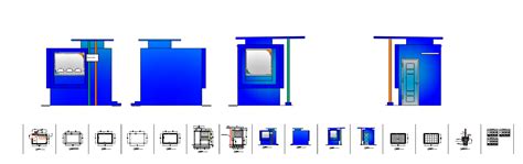 SMALL POLICE POST - POLICE STATION - CAD Files, DWG files, Plans and Details