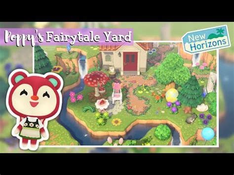 Poppy's Wonderland Yard | ACNH Speed Build : r/AnimalCrossing