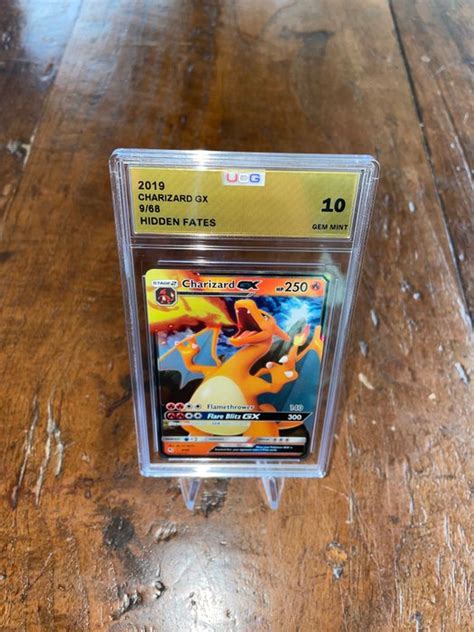 Hidden Fates Pok Mon Graded Card Charizard Gx Ucg Catawiki