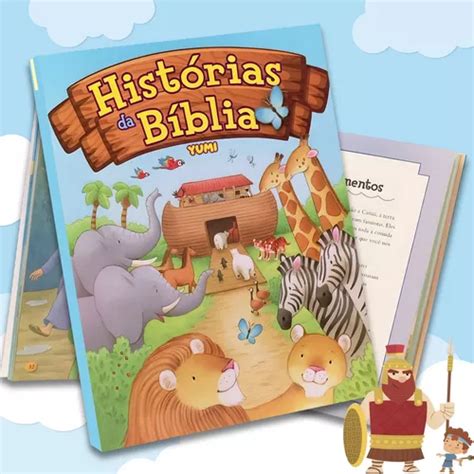 Histórias Bíblicas Livro Infantil Histórias Da Bíblia Ilustradas Do