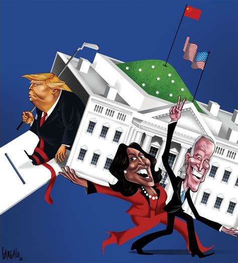 Old white house | Cartoon Movement