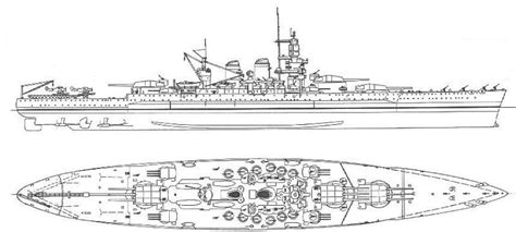 Wi Littorio Class Battleships License Built By Germany