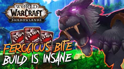 This Build Is Insane Feral Druid Pvp Shadowlands Beta World Of