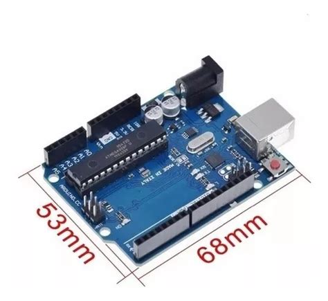 Placa Compativel Com Arduino Uno R3 Atmega328p Cabo Usb R 140 Em