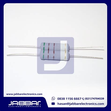 Resistor Ohm W Dip Abu Abu Jabbar Electronics