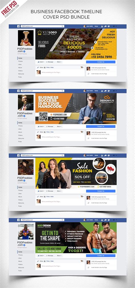 Facebook Timeline Psd