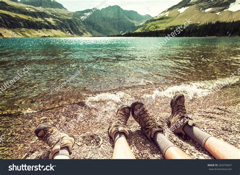 Hike Glacier National Park Montana Stock Photo 263370647 | Shutterstock