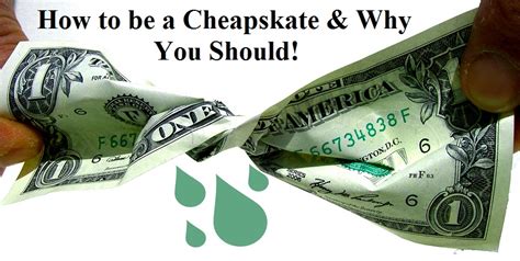 How to be a Cheapskate & Why You Should! - The Prepared Page