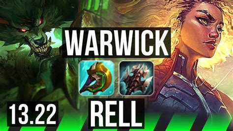 WARWICK Vs RELL JNG 2 6M Mastery 600 Games 7 3 14 KR Diamond